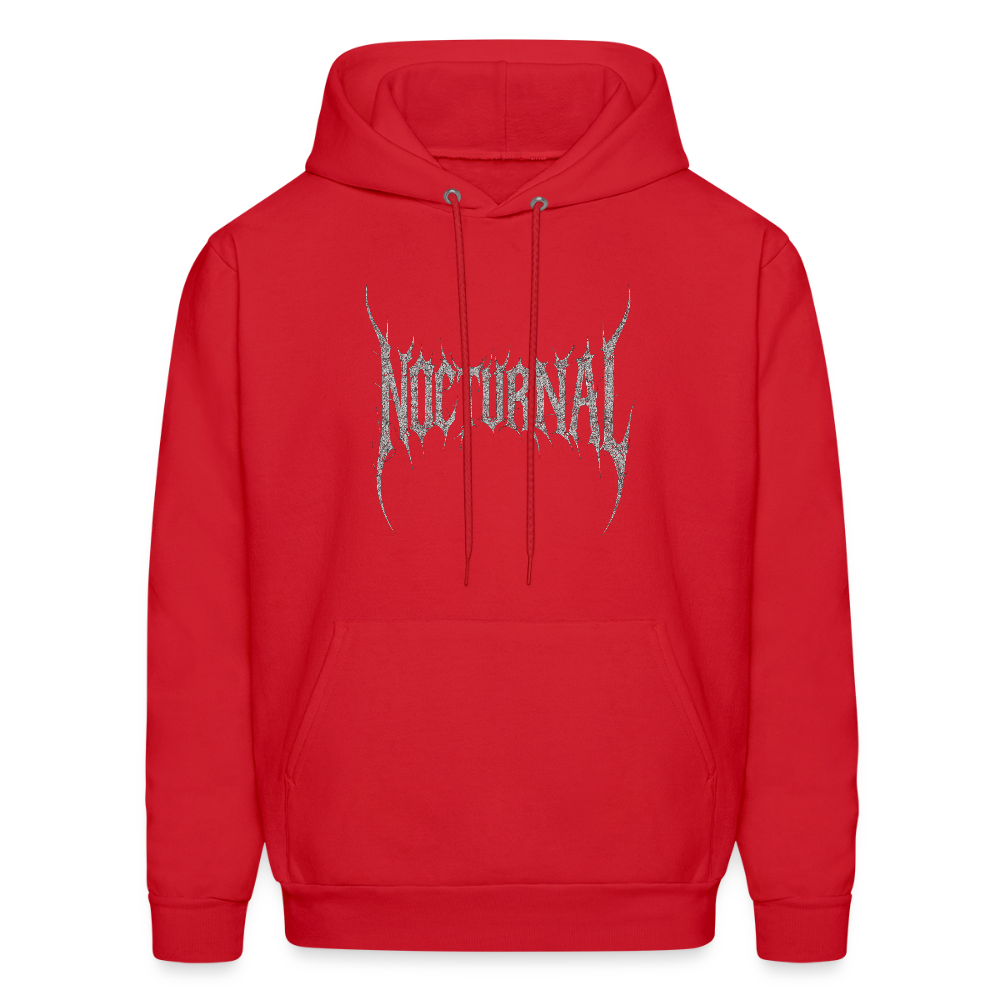 Nocturnal Goth Hoodie - red