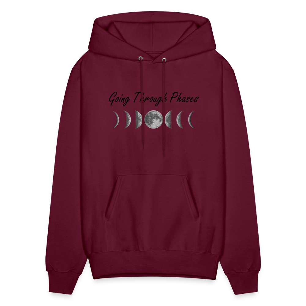 Phases Men's Hoodie - burgundy