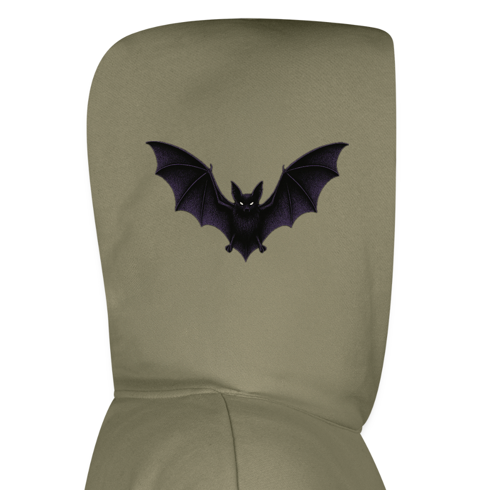 Oversized Nocturnal Hooded Sweatshirt - olive