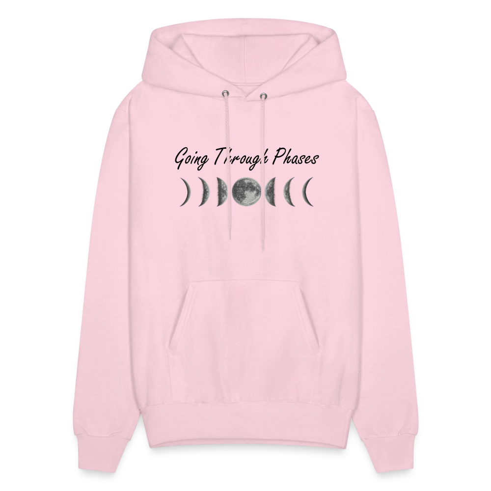 Phases Men's Hoodie - pale pink