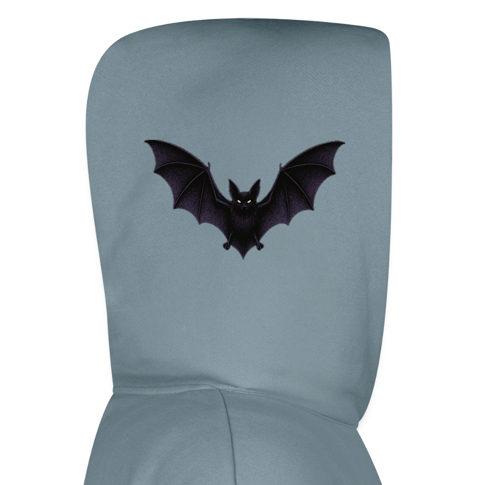 Oversized Nocturnal Hooded Sweatshirt - stone blue