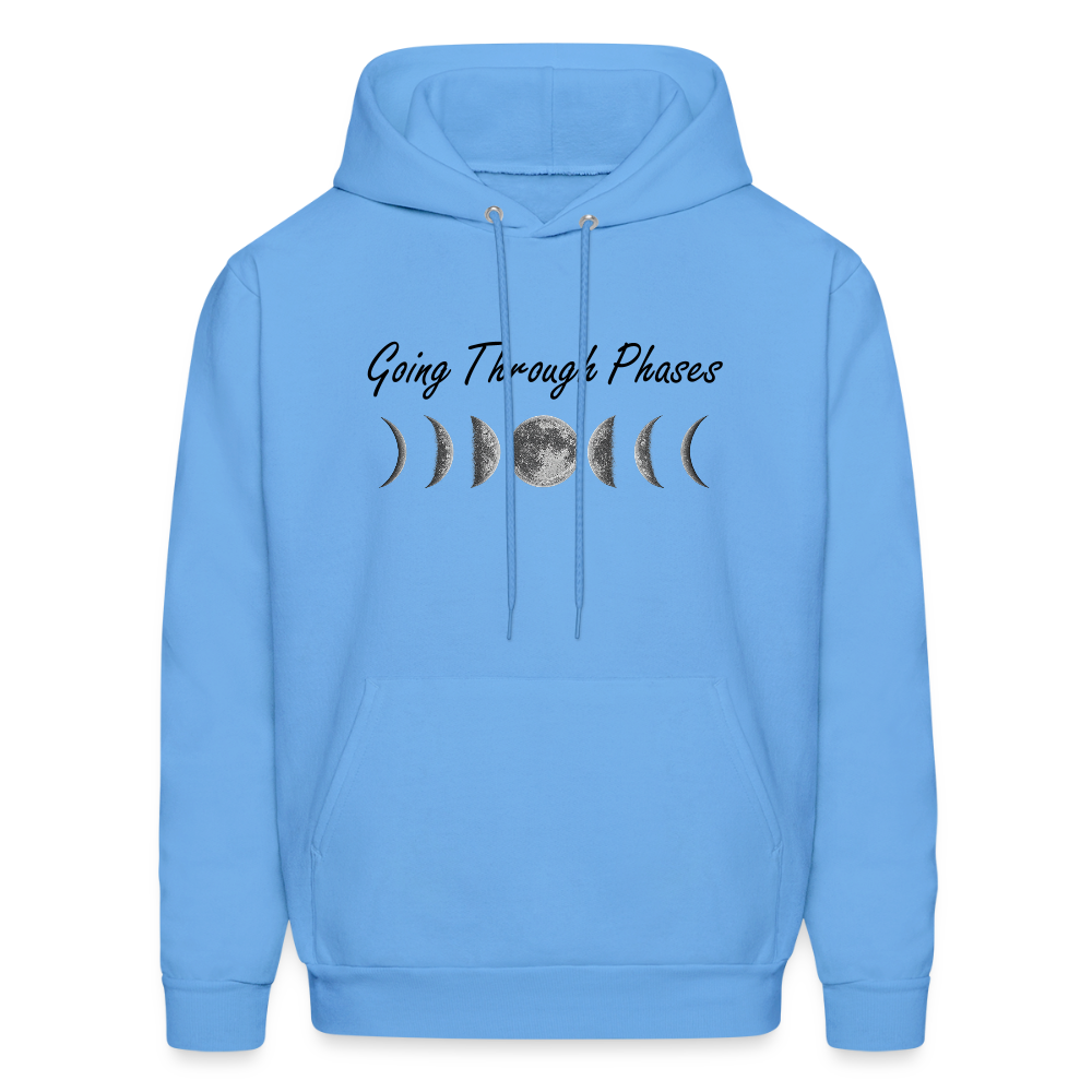 Phases Men's Hoodie - carolina blue