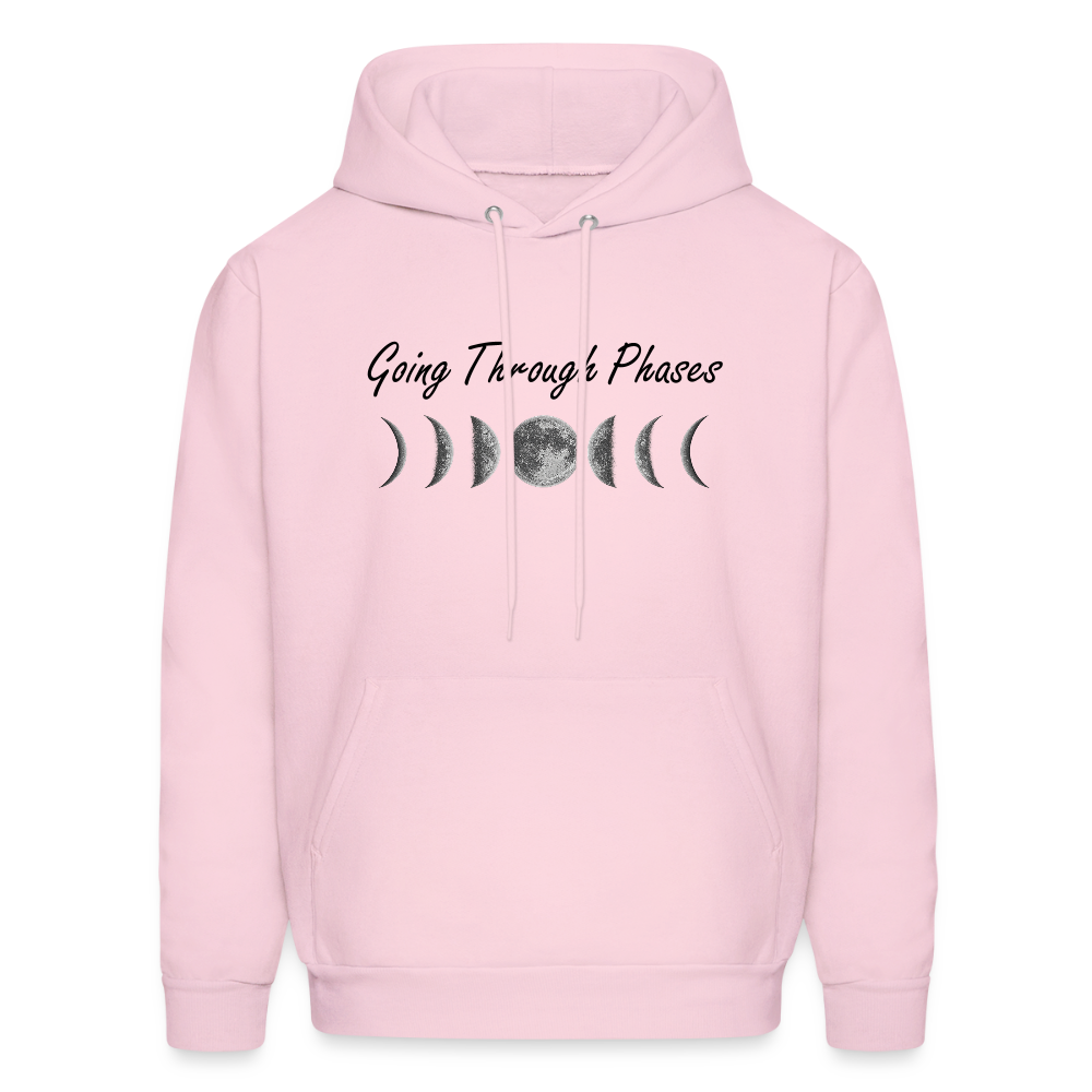 Phases Men's Hoodie - pale pink