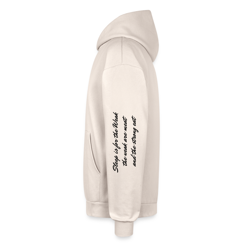 Oversized Nocturnal Hooded Sweatshirt - Sand