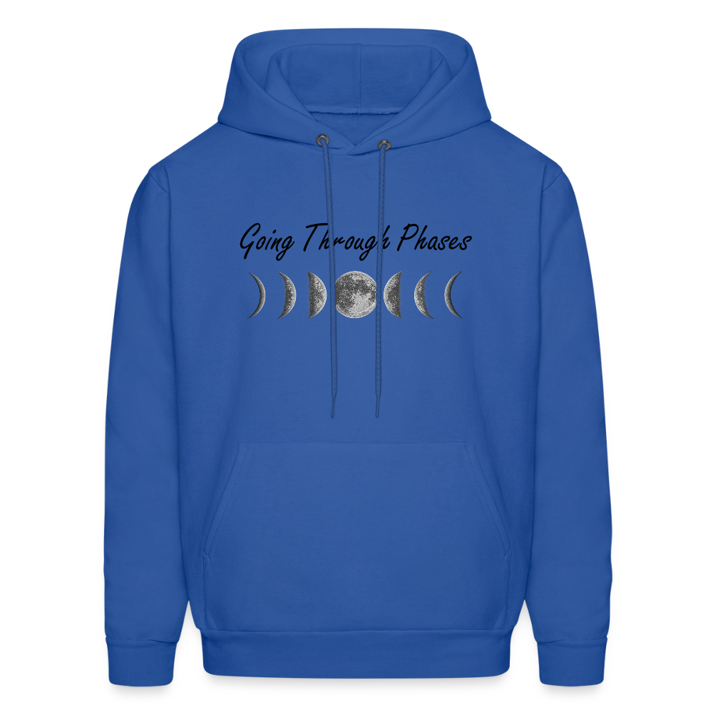Phases Men's Hoodie - royal blue